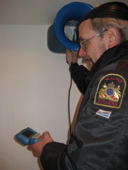 Mätning av luftflöde.