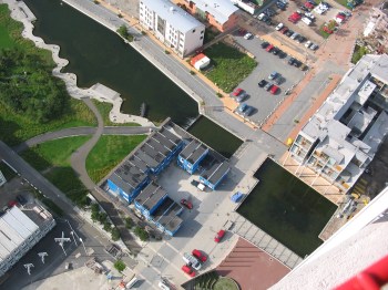 Utsikt från 34:e våningen