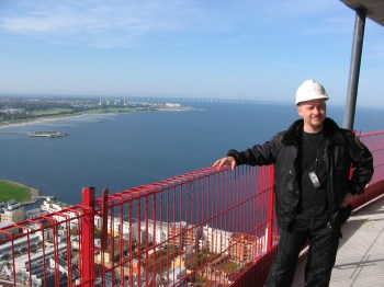 Turning Torso, en mäktig byggnad.