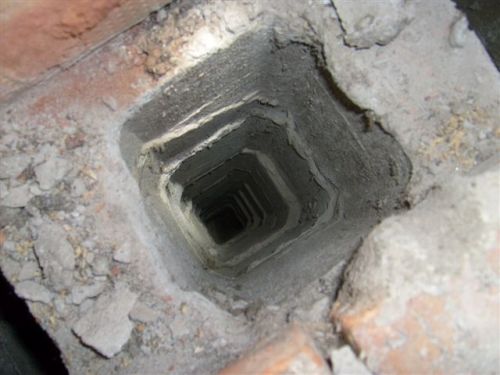 Självdragskanal efter rensning