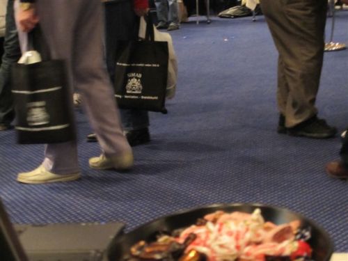 Populära på mässor.