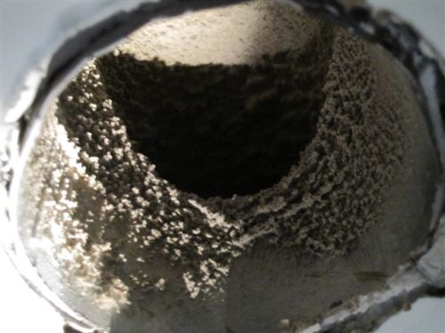 Kanal som betjänar tvättstuga/grovkök.