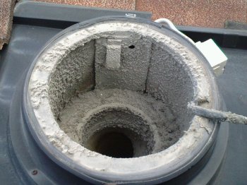 Kanalen från taket.