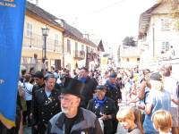 Sotare på parad genom Santa Maria&nbsp;Maggiore