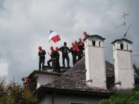 Sotare från Frankrike på&nbsp;tak