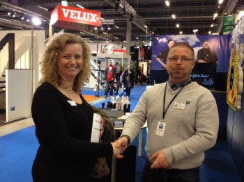 Annette Björkman vann 500:- i SIMAB:s nummertävling.